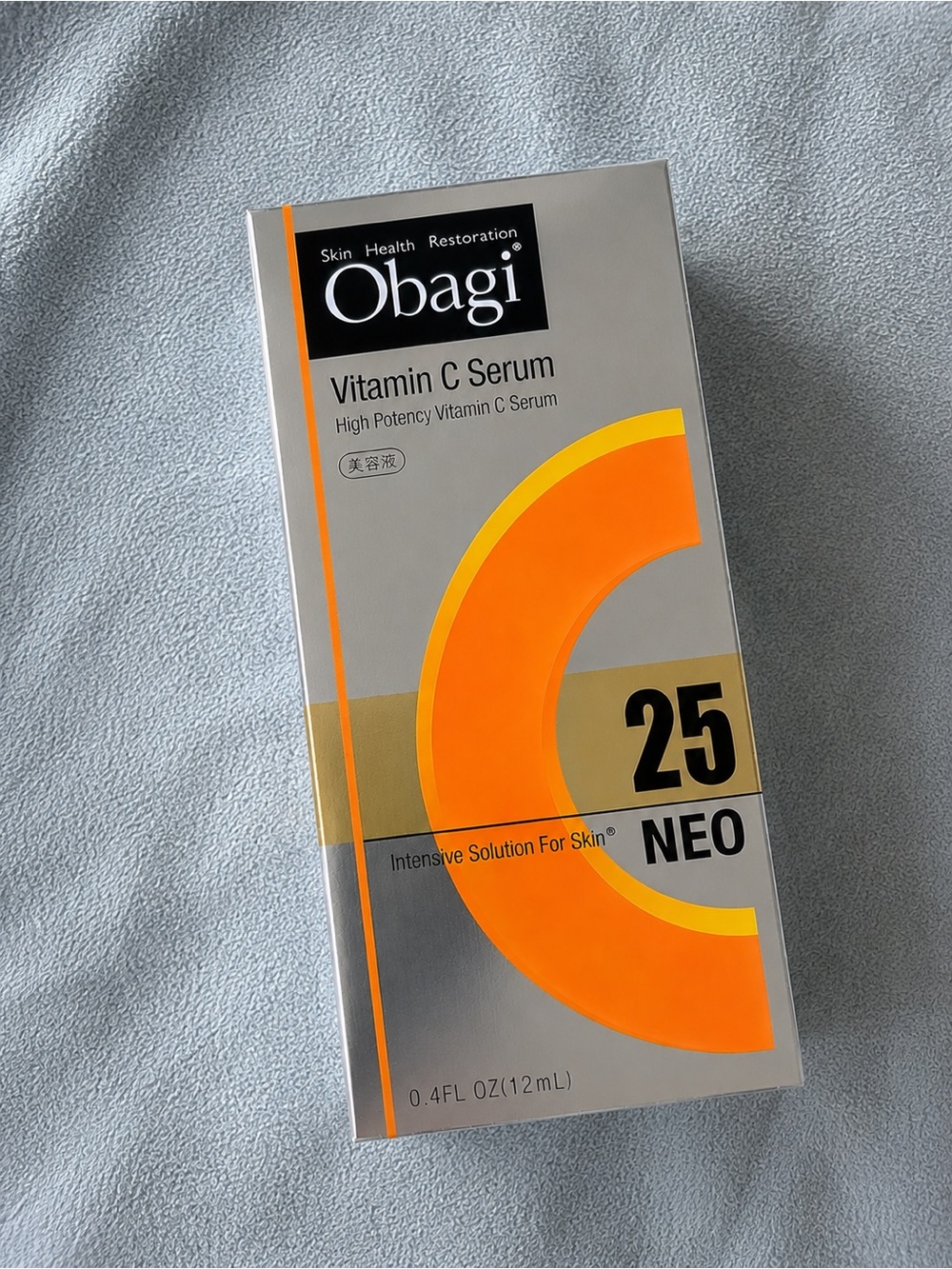Obagi Vitamin C Serum NEO 25 in Silver and Orange Packaging EXP 11/2028